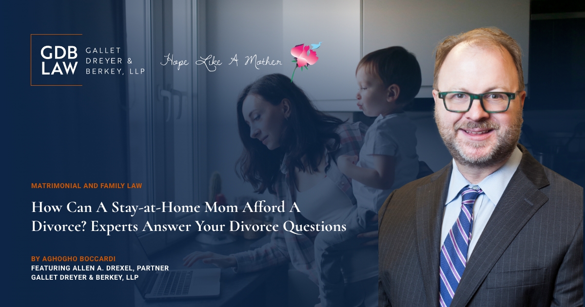 How Can A StayatHome Mom Afford A Divorce? Experts Answer Your